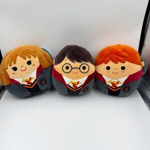 Lot of 3 Original Squishmallows Harry Potter Mixed